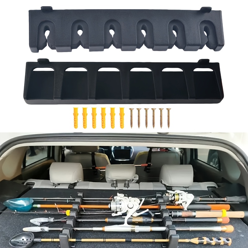 Pool Cue Rack Wall Mounted Hanging 6 Cues Holder